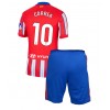 Atletico Madrid Angel Correa #10 Hjemmedraktsett Barn 2024-25 Kortermet (+ korte bukser)